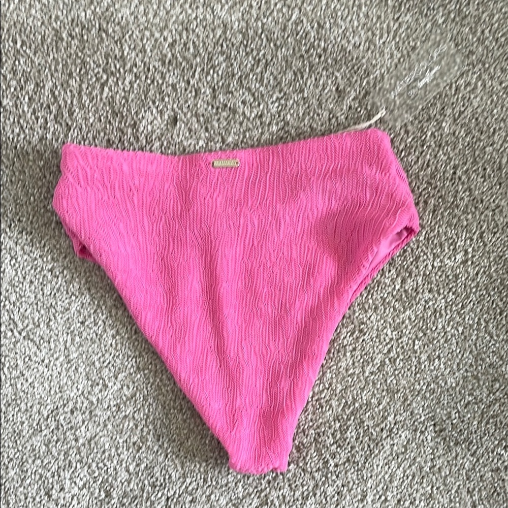NWT Kenny Flowers The Caicos Pink Bikini Bottom Size S